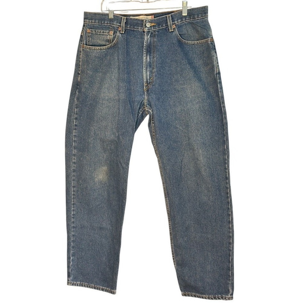 Levis 550 Relaxed Fit Jeans Mens 38x32 Medium Wash Blue Denim Streetwear